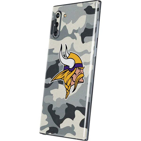 NFL Minnesota Vikings Camo Galaxy Note 10 Skin